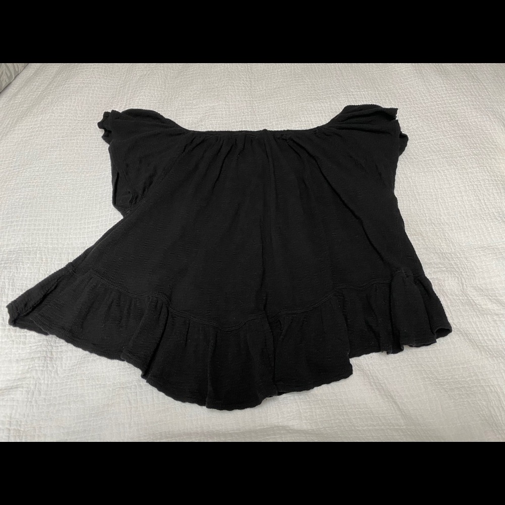 Free People Mint Julep Off The Shoulder Black S View 5